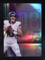 Bo Nix 2024 Topps Signature Class Rookies Chrome Green Refractors #RCV40 #033/150 RC at PristineAuction.com