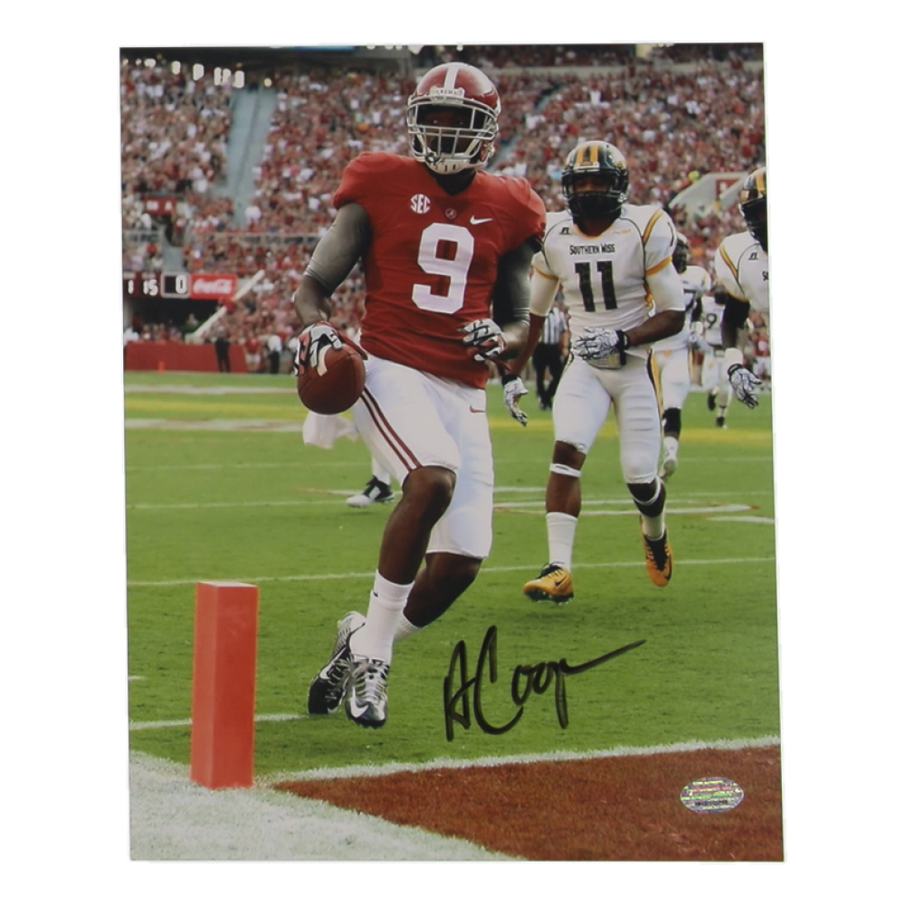 Amari Cooper Signed Alabama Crimson Tide 8x10 Photo (GTSM) at PristineAuction.com