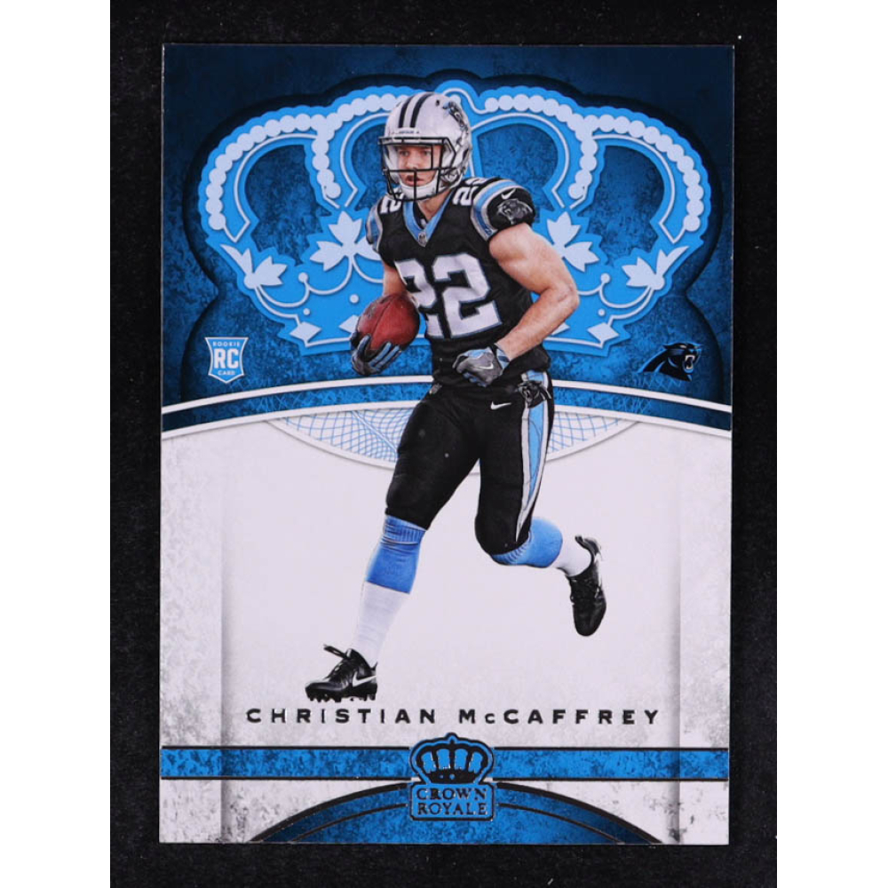 Christian McCaffrey 2017 Crown Royale #88  RC at PristineAuction.com
