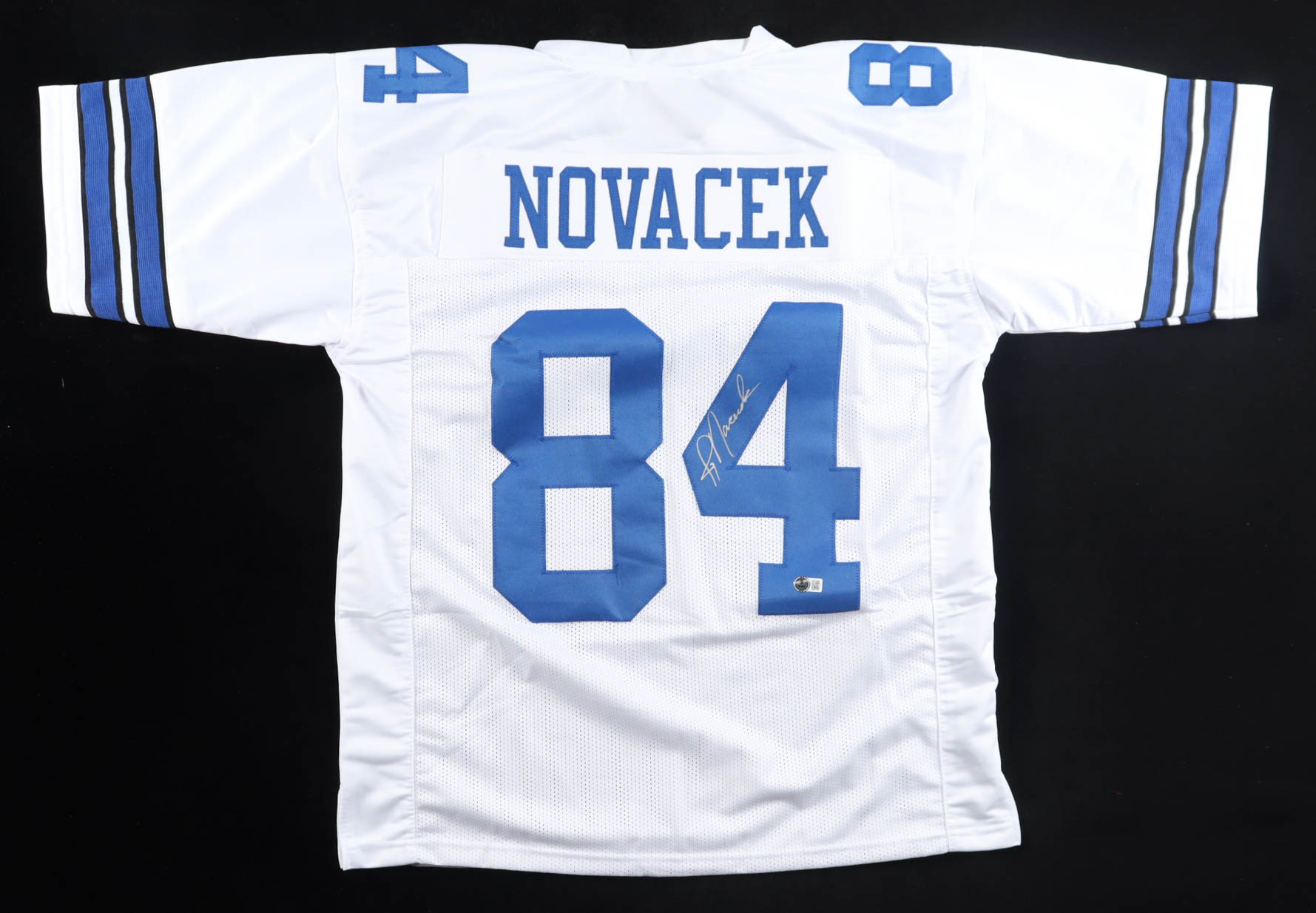 Jay Novacek Signed Jersey (Beckett) at PristineAuction.com Jay Novacek Signed Jersey (Beckett) at PristineAuction.com