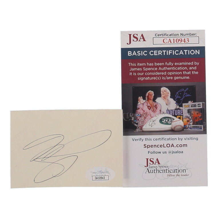 Mike Piazza Signed Cut (JSA) at PristineAuction.com Mike Piazza Signed Cut (JSA) at PristineAuction.com