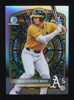 Shotaro Morii 2025 Bowman Chrome Prospects Etched in Glass Variations #BCP170 RC at PristineAuction.com