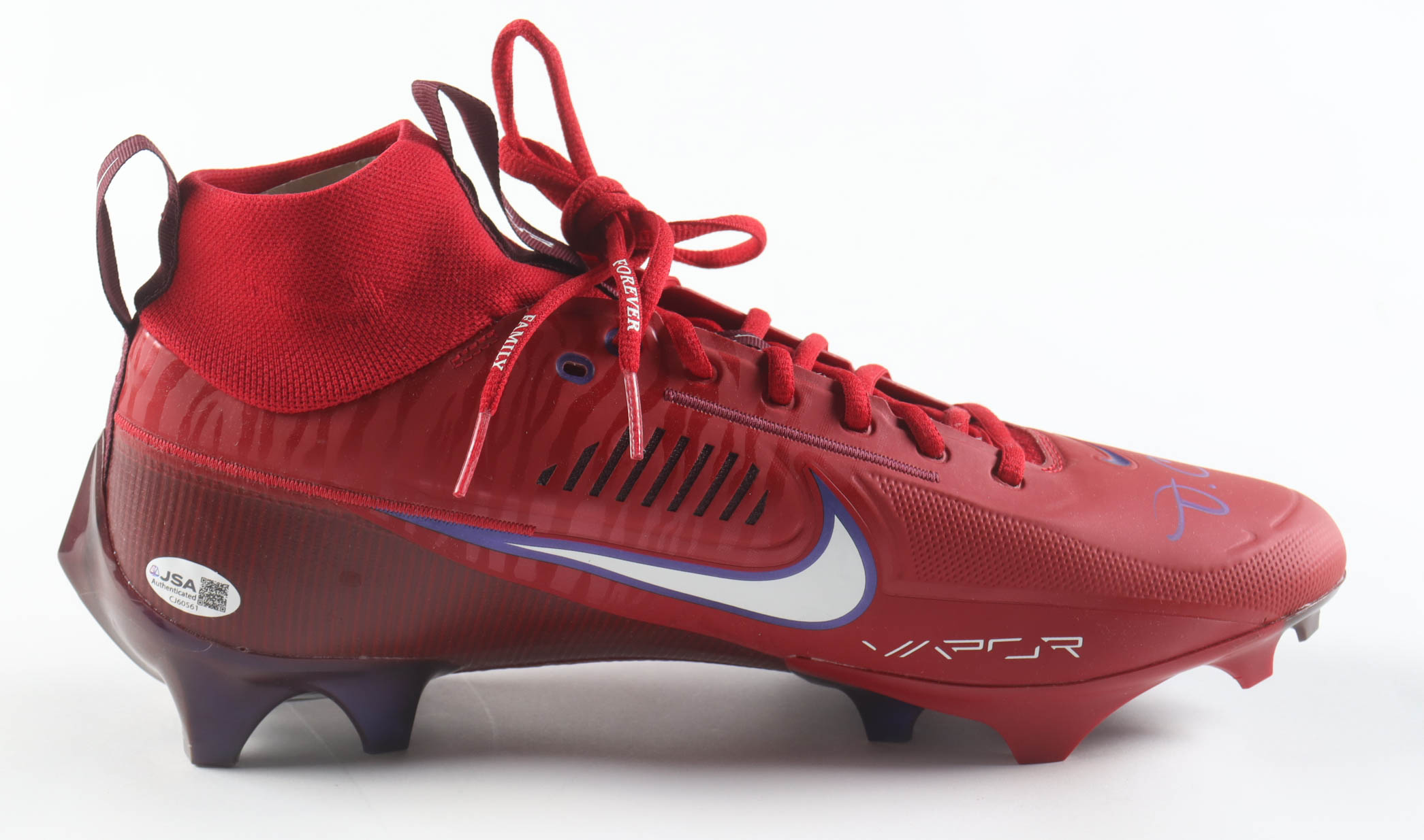 Ja'Marr Chase Signed Nike Cleat (JSA) at PristineAuction.com Ja'Marr Chase Signed Nike Cleat (JSA) at PristineAuction.com