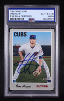 Ian Happ Signed 2019 Topps heritage #80 (PSA) at PristineAuction.com