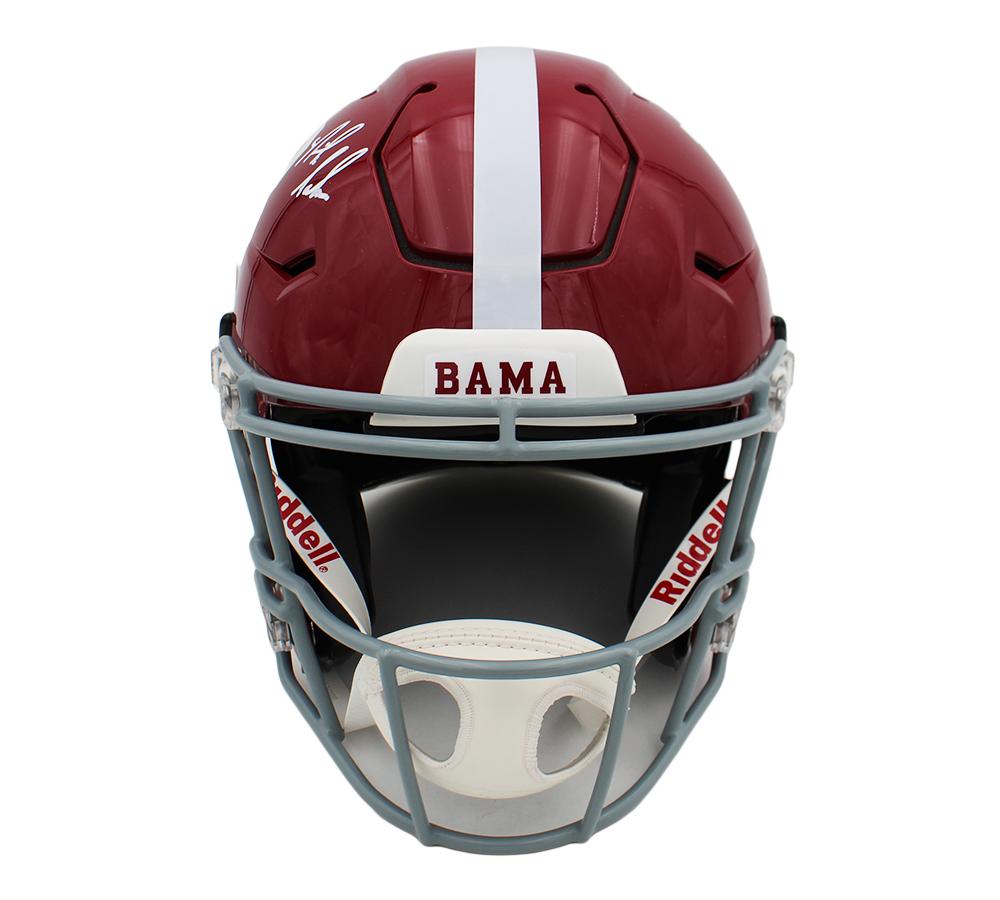 Nick Saban Signed Alabama Crimson Tide Full-Size Authentic On-Field Speedflex Helmet (Beckett) at PristineAuction.com Nick Saban Signed Alabama Crimson Tide Full-Size Authentic On-Field Speedflex Helmet (Beckett) at PristineAuction.com