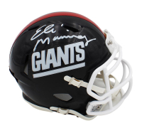 Eli Manning Signed Giants Thowback Alternate Speed Mini Helmet (Fanatics) at PristineAuction.com