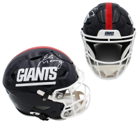 Eli Manning Signed Giants Full-Size Authentic On-Field Throwback Alternate Speedflex Helmet (Fanatics) at PristineAuction.com