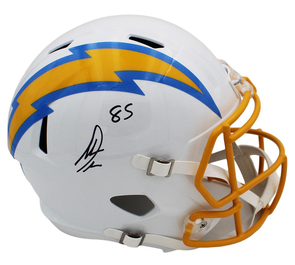 Antonio Gates Signed Chargers Full-Size Speed Helmet (Beckett) at PristineAuction.com Antonio Gates Signed Chargers Full-Size Speed Helmet (Beckett) at PristineAuction.com