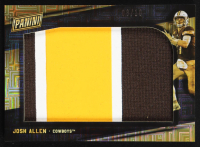 Josh Allen 2018 Panini National Convention Gold VIP Massive Materials #VIPJA #08/10 RC at PristineAuction.com