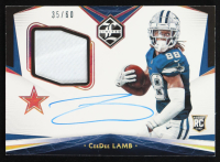 CeeDee Lamb 2020 Limited Gold Spotlight JSY AU #105 #35/60 RC at PristineAuction.com