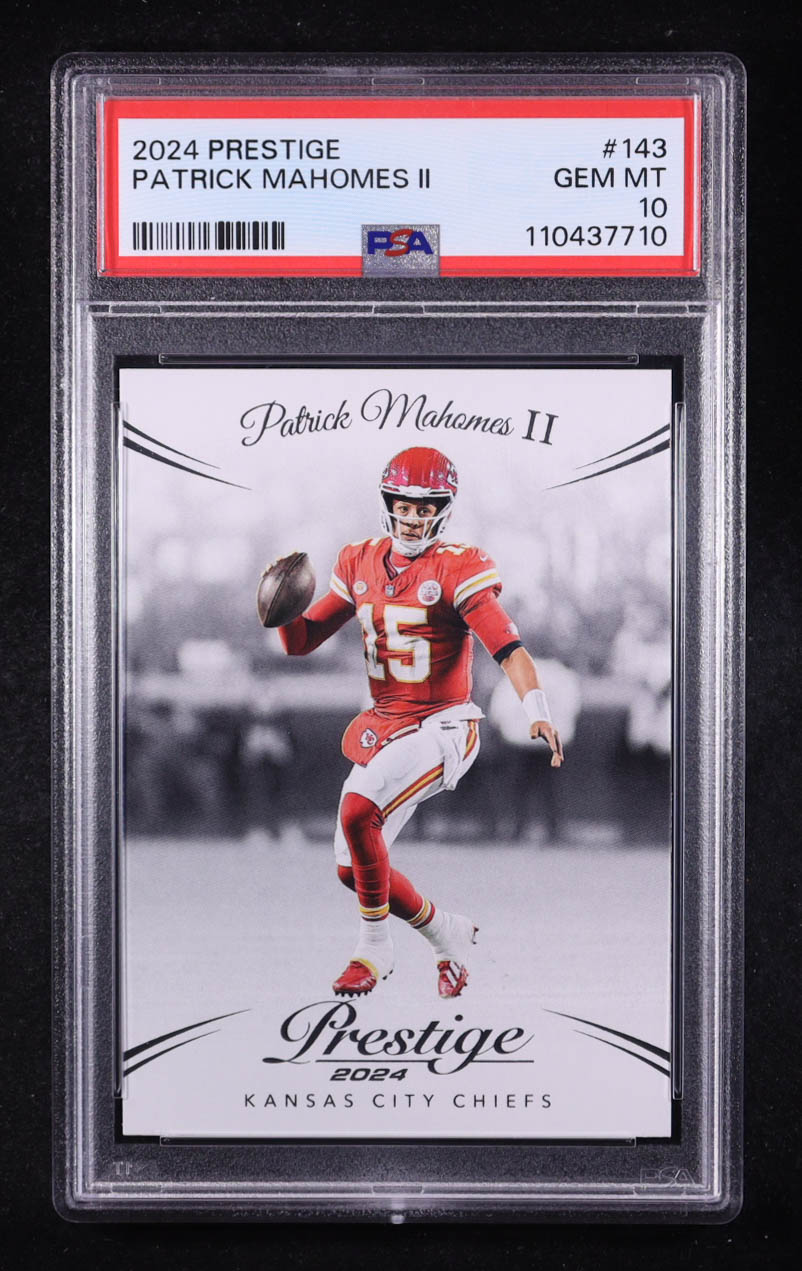 Patrick Mahomes II 2024 Prestige #143 (PSA 10) at PristineAuction.com Patrick Mahomes II 2024 Prestige #143 (PSA 10) at PristineAuction.com