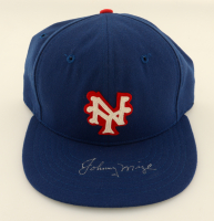 Johnny Mize Signed Giants Fitted Baseball Hat (Beckett) at PristineAuction.com