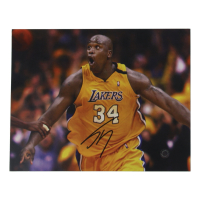 Shaquille O'Neal Signed Lakers 11x14 Photo (Schwartz) at PristineAuction.com