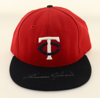 Harmon Killebrew Signed Twins Authentic Fitted Baseball Hat (PSA) at PristineAuction.com