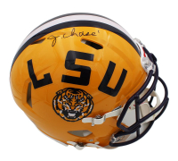 Ja'Marr Chase Signed LSU Tigers Full-Size Authentic On-Field Alternate Speed Helmet (Beckett) at PristineAuction.com