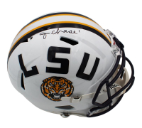Ja'Marr Chase Signed LSU Tigers Full-Size Authentic On-Field Alternate Speed Helmet (Beckett) at PristineAuction.com