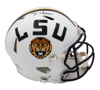 Ja'Marr Chase Signed LSU Tigers Full-Size Speed Helmet (Beckett) at PristineAuction.com