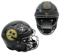 Jerome Bettis Signed Steelers Full-Size Authentic On-Field Salute to Service Alternate Speedflex Helmet (Beckett) at PristineAuction.com