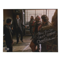 Chazz Palminteri Signed "A Bronx Tale" 11x14 Photo Inscribed "Now Youse Can't Leave" (Beckett) at PristineAuction.com
