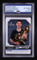 Mark Daigneault Signed 2024-25 Panini Instant #4 (PSA) at PristineAuction.com