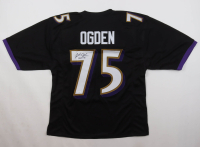 Jonathan Ogden Signed Jersey Inscribed "HOF 13" (JSA) at PristineAuction.com
