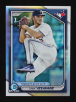 Trey Yesavage 2024 Bowman Chrome Draft Refractors #BDC92 RC at PristineAuction.com