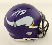 Adrian Peterson Signed Vikings Speed Mini Helmet (JSA) at PristineAuction.com