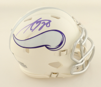 Adrian Peterson Signed Vikings Speed Mini Helmet (JSA) at PristineAuction.com