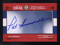 Pat Summerall 2011 TRISTAR Obak Cut Signatures Bronze #72 #11/75 at PristineAuction.com