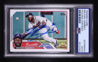 Michael Harris II Signed 2023 Topps Series One #226 RC (PSA) at PristineAuction.com