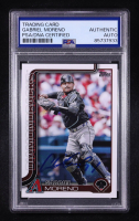 Gabriel Moreno Signed 2025 Topps Series One #235 (PSA) at PristineAuction.com