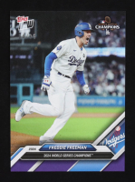Freddie Freeman 2024 Topps Now World Series Purple #WS13 #04/25 at PristineAuction.com