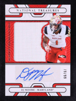 D.J. Moore 2022 Panini National Treasures Collegiate Silhouettes Signatures #13 #79/99 at PristineAuction.com