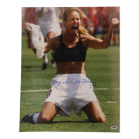 Brandi Chastain Signed Team USA 16x20 Photo Inscribed "6 USA" (PSA) at PristineAuction.com