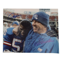 Bill Parcells & Lawrence Taylor Signed Giants 16x20 Photo (Beckett) at PristineAuction.com
