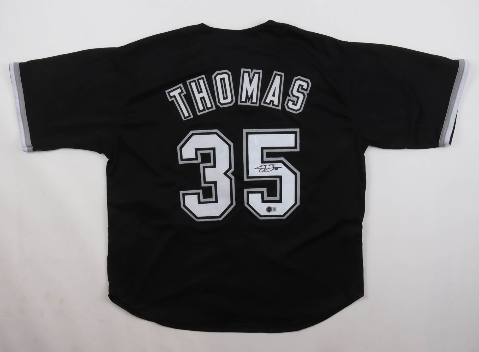 Frank Thomas Signed Jersey (Beckett) at PristineAuction.com Frank Thomas Signed Jersey (Beckett) at PristineAuction.com