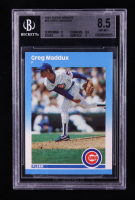 Greg Maddux 1987 Fleer Update #U68 XRC (BGS 8.5) at PristineAuction.com