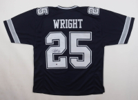 Nahshon Wright Signed Jersey (GameDay) at PristineAuction.com