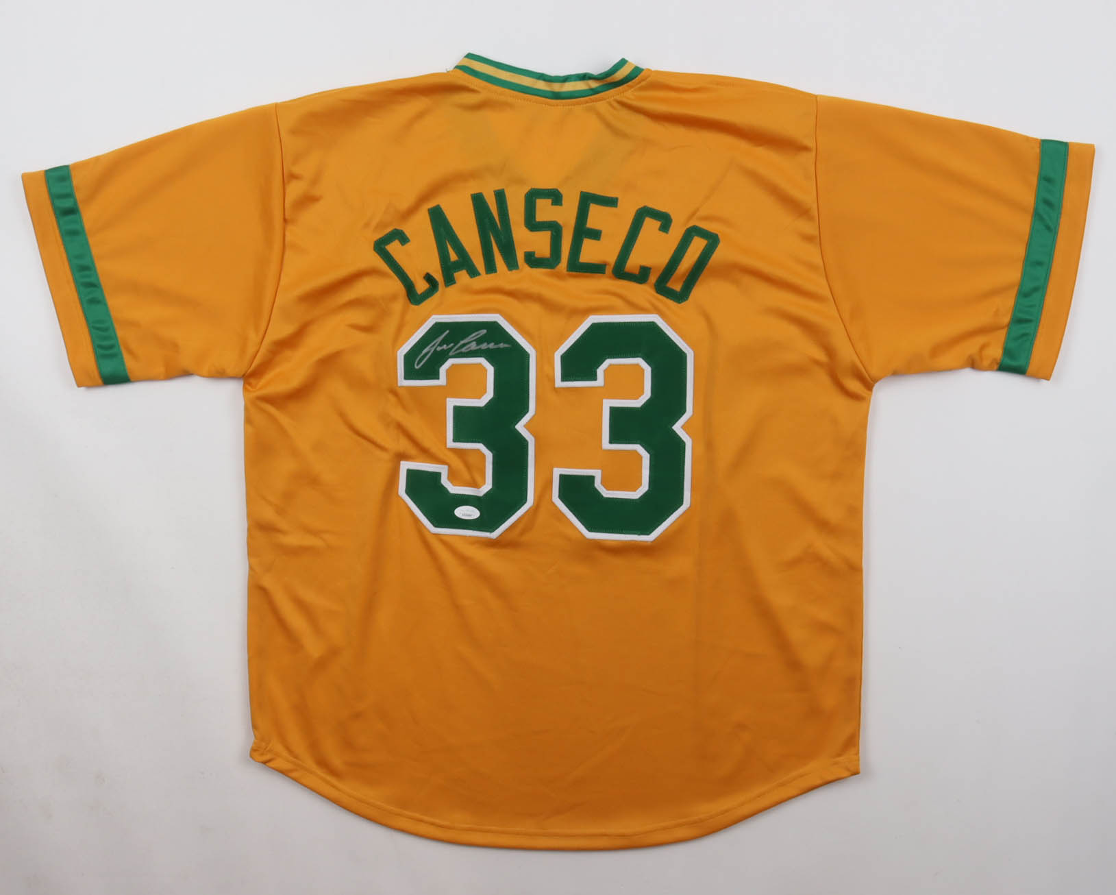 Jose Canseco Signed Jersey (JSA) at PristineAuction.com Jose Canseco Signed Jersey (JSA) at PristineAuction.com