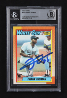 Frank Thomas Signed 1990 Topps #414 RC (BGS) at PristineAuction.com