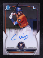 Camilo Diaz 2023 Bowman Chrome Prospect Autographs #CPACD RC at PristineAuction.com