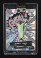 Lamine Yamal 2024 Wild Card Comix Goal! Pulsar Silver #ACBLGLY04 RC #2/2 at PristineAuction.com