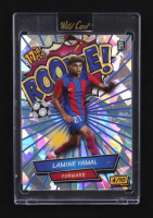 Lamine Yamal 2024 Wild Card Comix Rookie! Crystal Silver #ACRRLY6 RC #4/10 at PristineAuction.com