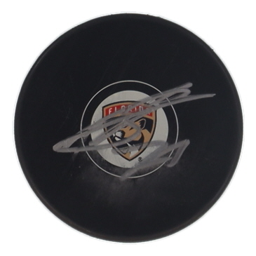 Sergei Bobrovsky Signed Panthers Logo Hockey Puck (Beckett) at PristineAuction.com Sergei Bobrovsky Signed Panthers Logo Hockey Puck (Beckett) at PristineAuction.com
