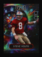 Steve Young 2024 Wild Card QB1 On the Clock Prismatic #OCCRBSY1 #1/1 at PristineAuction.com