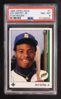 Ken Griffey Jr. 1989 Upper Deck #1 RC (PSA 8) at PristineAuction.com