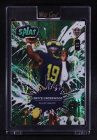 Bryce Underwood 2025 Wild Card Splat Speckle Green #SBGRE04BU RC #1/5 at PristineAuction.com