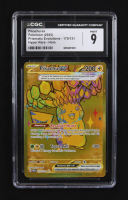 Pikachu ex 2025 Pokemon TCG Scarlet & Violet Prismatic Evolutions #179 (CGC 9) at PristineAuction.com