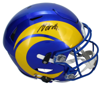 Davante Adams Signed Rams Full-Size Authentic On-Field Speedflex Helmet (Beckett) at PristineAuction.com