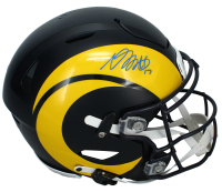 Davante Adams Signed Rams Full-Size Authentic On-Field Rivalries Alternate Speedflex Helmet (Beckett) at PristineAuction.com